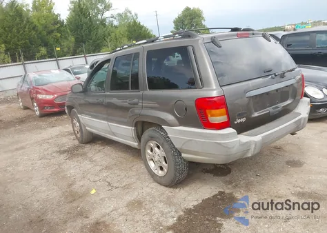 1999 Jeep Grand Cherokee Laredo из США, поврежденный, VIN 1J4G258S9XC761429